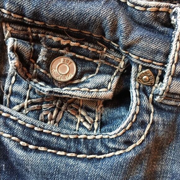 Kut from the Kloth Jeans button flap pockets sz 6 - Picture 3 of 8